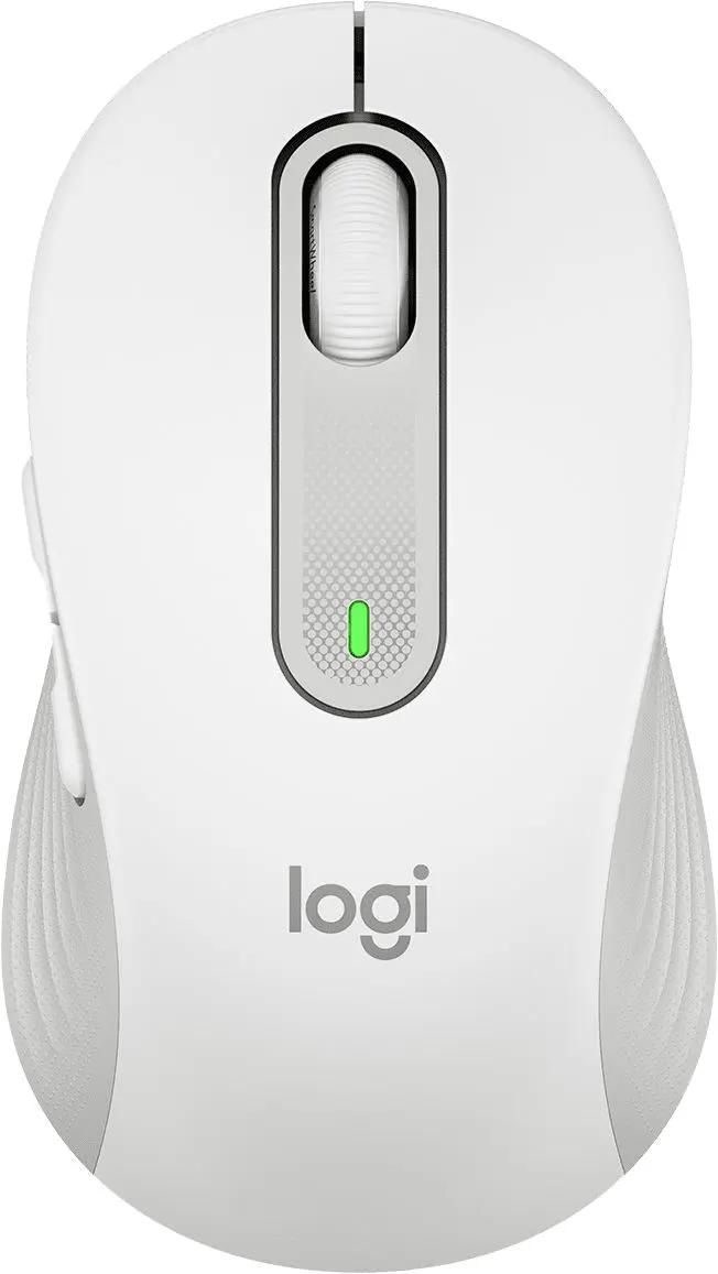 Мышь Logitech M650, оптическая, беспроводная, USB, белый и серый [910-006255]